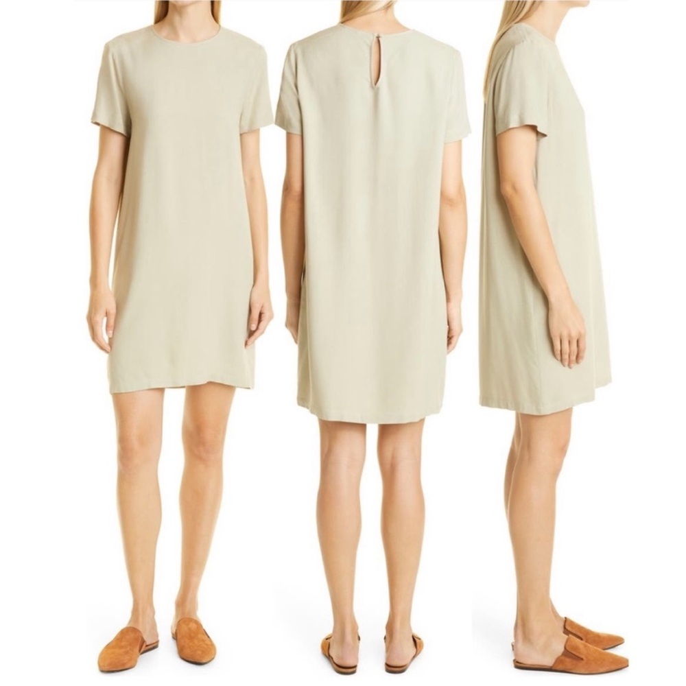 Jenni Kayne Willow Crepe T-
Shirt Dress Size Large in Excellent Condition